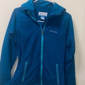 Columbia Teal Full-Zip Jacket